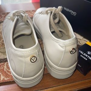 AUTHENTIC Valentino sneakers size 7.5 worn twice will consider REASONABLE offers
